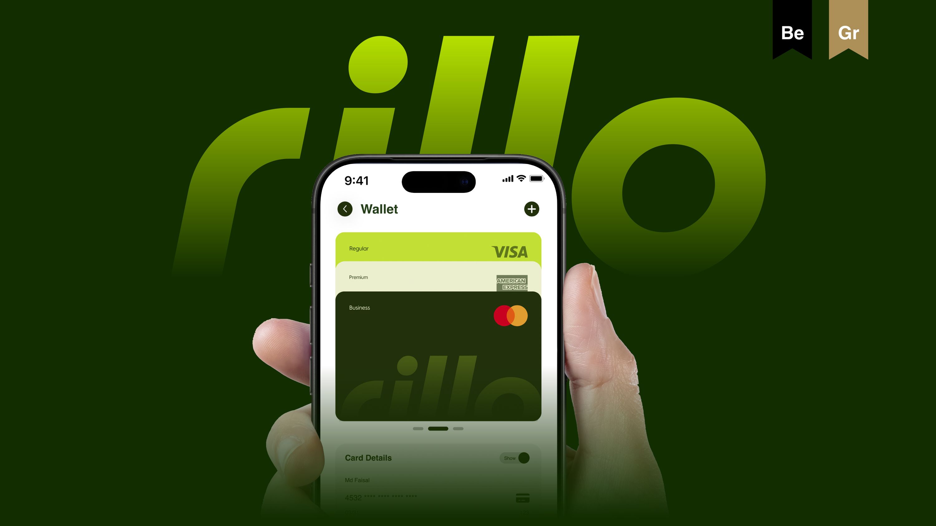 Rillo | Fintech Brand Identity & Product Design case study preview